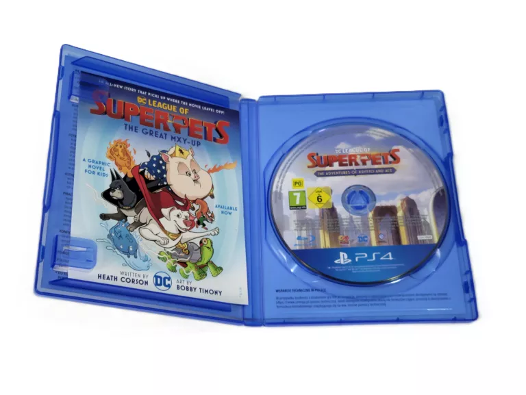 DC LIGA SUPER-PETS PRZYGODY KRYPTO I ASA PS4.