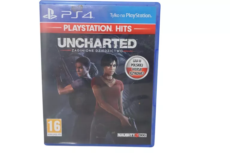 GRA PS4 UNCHARTED ZAGINIONE DZIEDZICTWO
