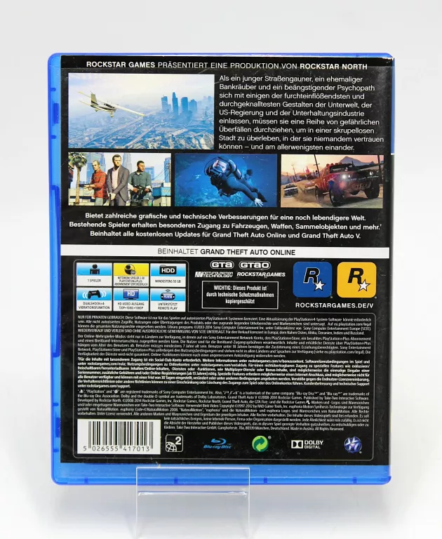 GRA NA KONSOLĘ GRAND THEFT AUTO V GTA V