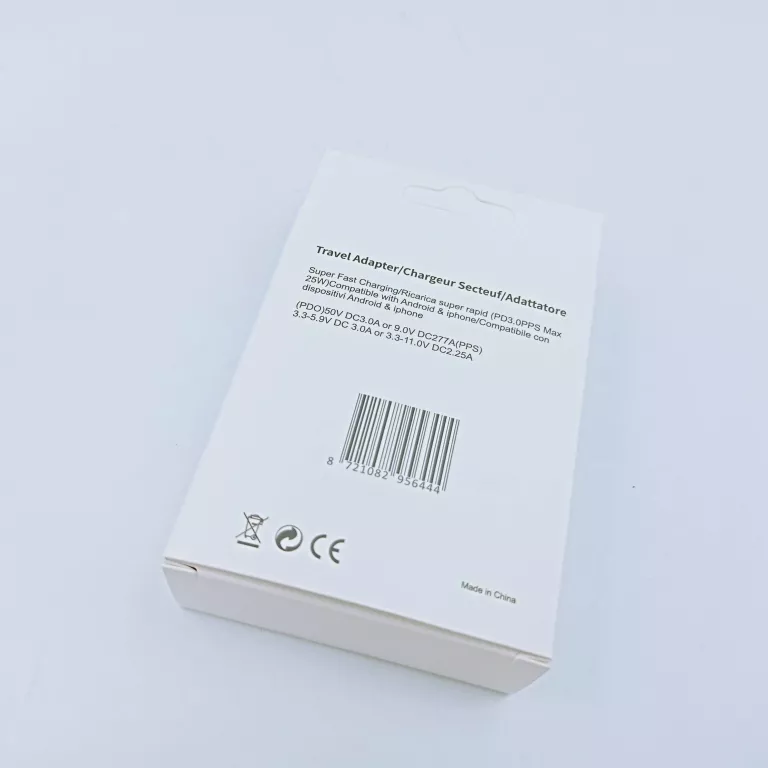 ŁADOWARKA SIECIOWA GAN SUPER FAST CHARGER EP-T2510 25W PD 3.0 TYP C