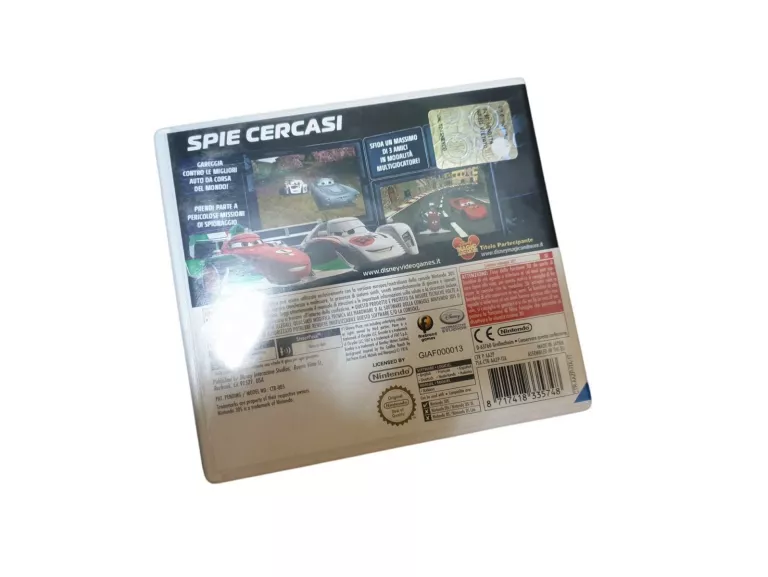 GRA NINTENDO 3DS CARS 2