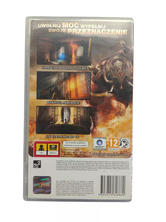 GRA PSP PRINCE OF PERSIA ZAPOMNIANE PIASKI
