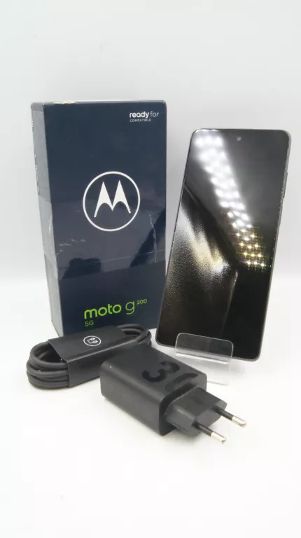 SMARTFON MOTOROLA MOTO G200 8/128GB KOMPLET SPUCHNIĘTA BATERIA