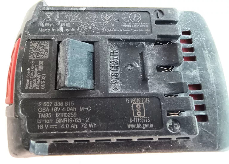 AKUMULATOR BOSCH 18V 4AH