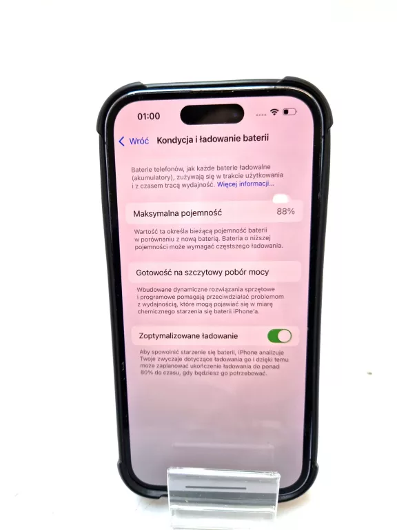 SMARTFON APPLE IPHONE 14 PRO 6 GB / 128 GB 5G FIOLETOWY BAT 88%