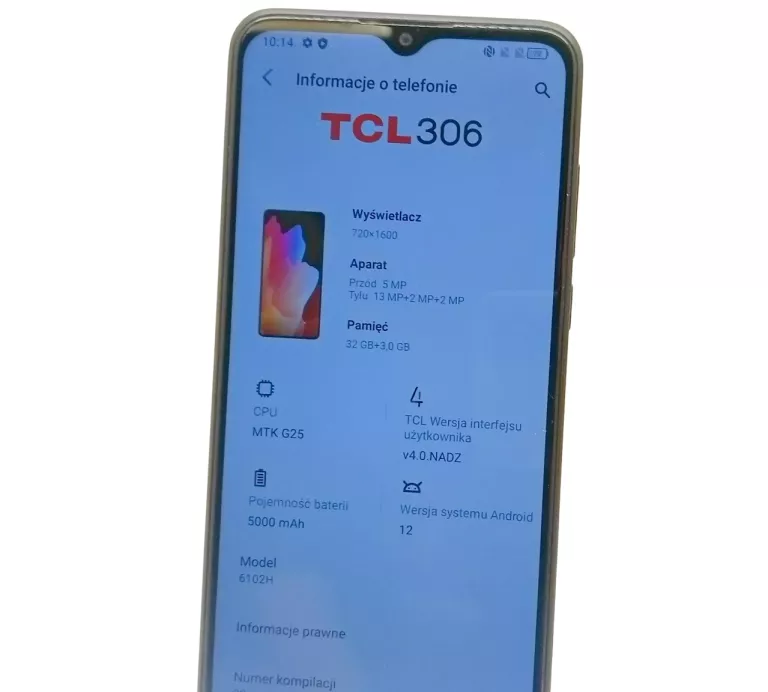 TELEFON TCL 306