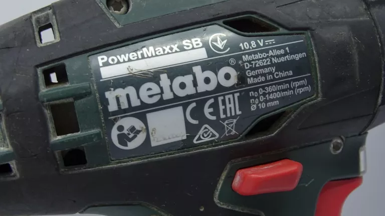 WKRĘTARKA METABO POWERMAXX SB ZESTAW 10.8V