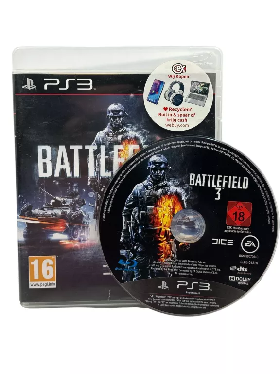 GRA BATTLEFIELD 3 PS3