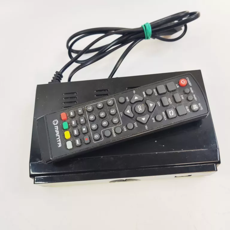 TUNER DEKODER DVB-T MANTA DVBT017 DVB-T2 USB