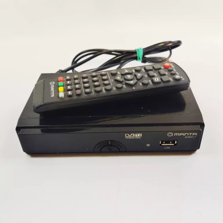 TUNER DEKODER DVB-T MANTA DVBT017 DVB-T2 USB