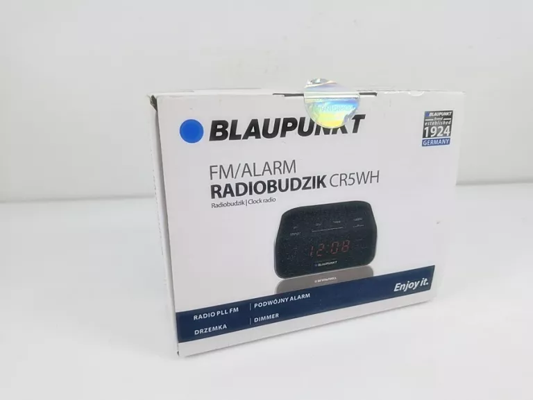 MAŁY RADIOBUDZIK BLAUPUNKT CR5WH ZEGAR RADIO FM