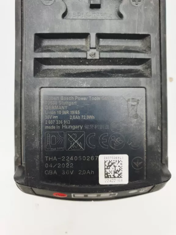 AKUMULATOR LITOWO-JONOWY BOSCH PROFESSIONAL GBA 36V 2,0AH