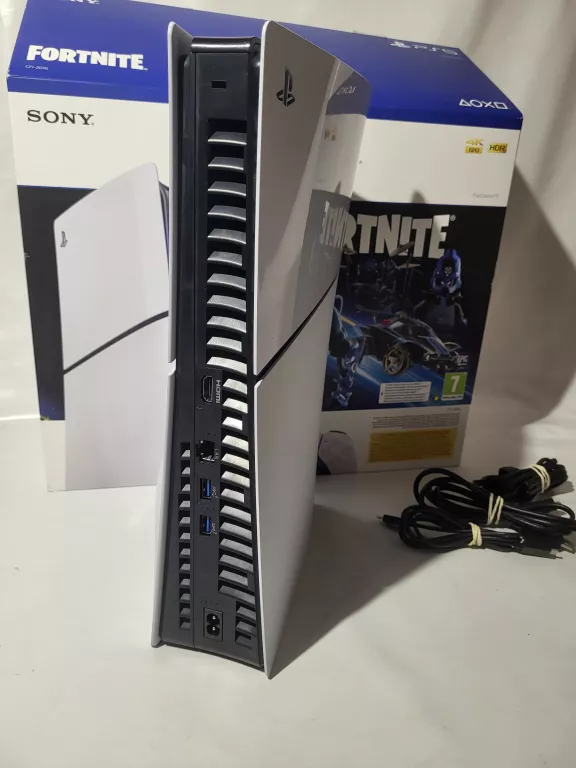 KONSOLA PS5 SLIM + PAD Z NAPĘDEM GWARANCJA EURO RTV AGD ! JAK NOWA!