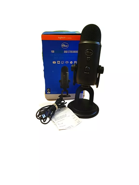 MIKROFON BLUE YETI KOMPLET NA GWARACJI