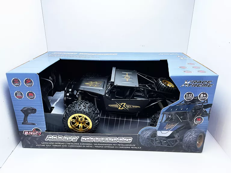 AUTO ZDALNIE STEROWANE ALLOY OFFROAD RACE XTREME 1:12