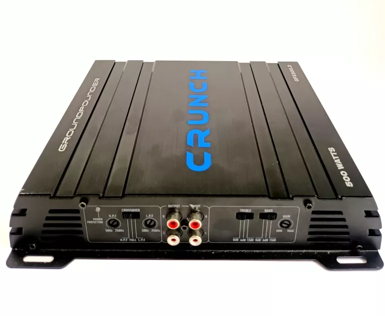 CRUNCH GPX 500.2 - 2-KANAŁOWY WZMACNIACZ