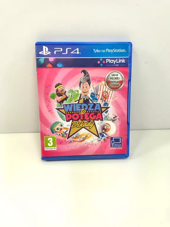 GRA WIEDZA TO POTĘGA DEKADY SONY PLAYSTATION 4 (PS4)