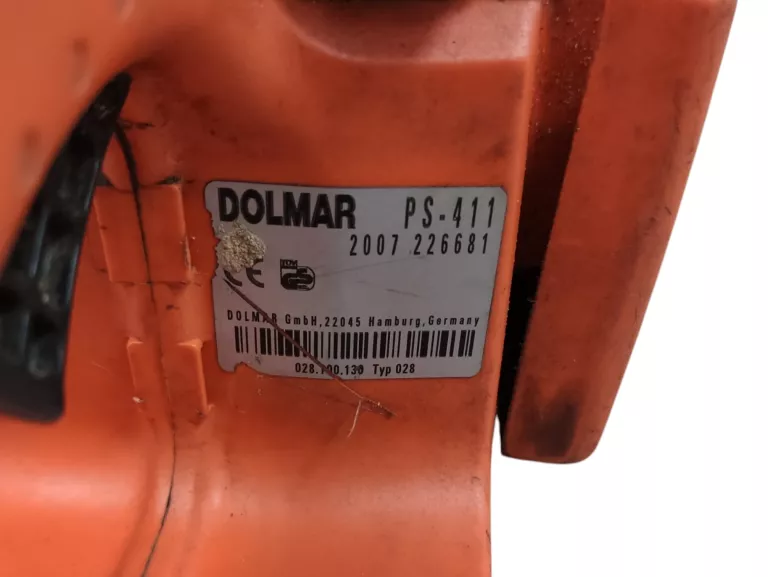 PIŁA ŁAŃCUCHOWA  DOLMAR PS-411 1,7KW 2,3KM