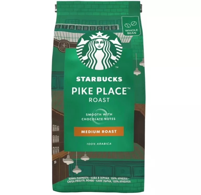 STARBUCKS PIKE PLACE MEDIUM ROAST ZIARNISTA 200G