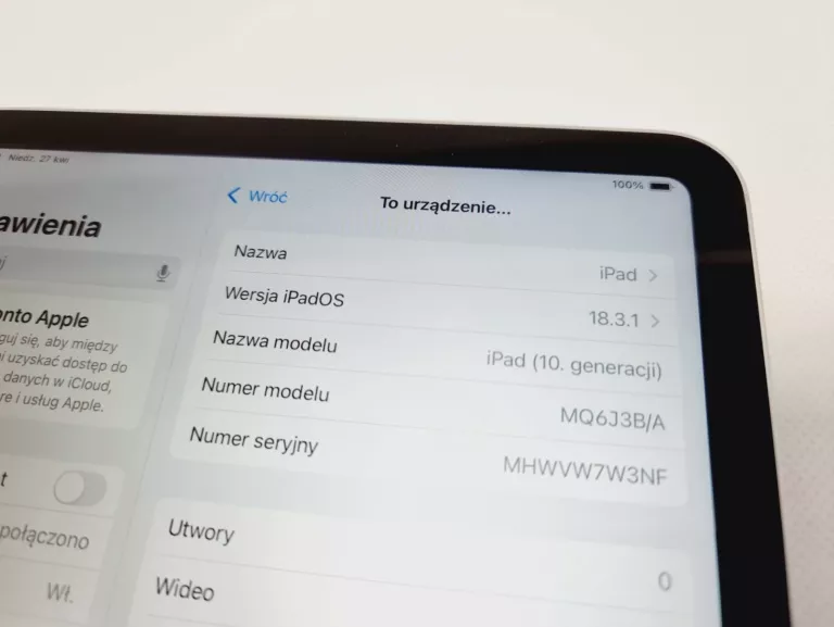 TABLET APPLE IPAD 10,9" WI-FI + CELLULAR 64GB (10.GEN) 2022