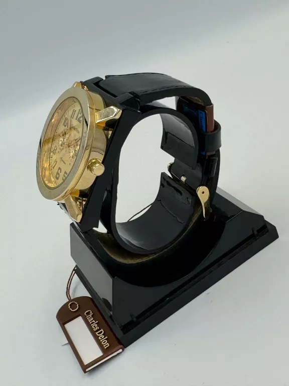 ZEGAREK CHARLES DELON 4837 ZŁOTA TARCZA