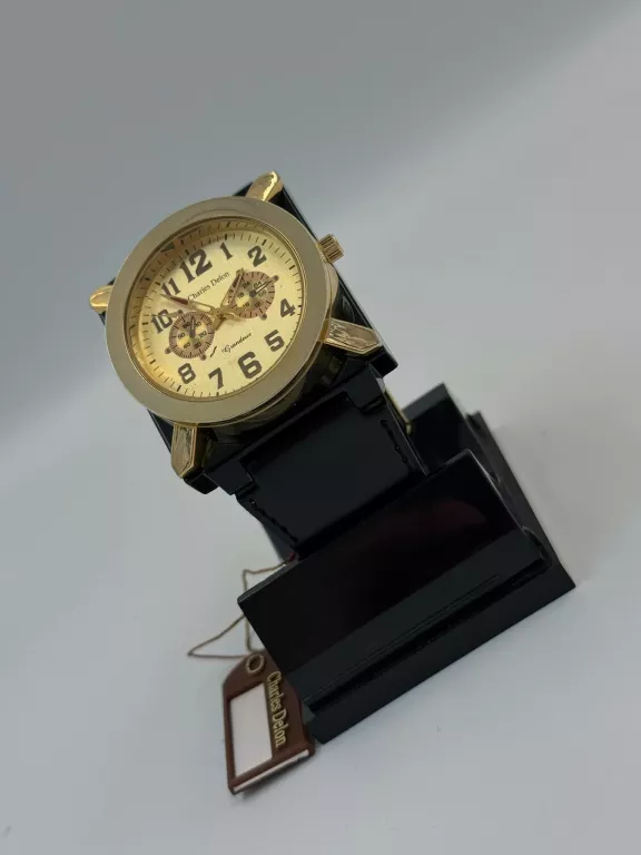 ZEGAREK CHARLES DELON 4837 ZŁOTA TARCZA
