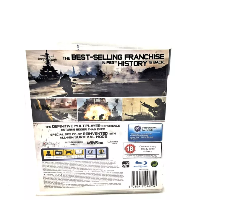CALL OF DUTY MODERN WARFARE 3 SONY PLAYSTATION 3 (PS3)