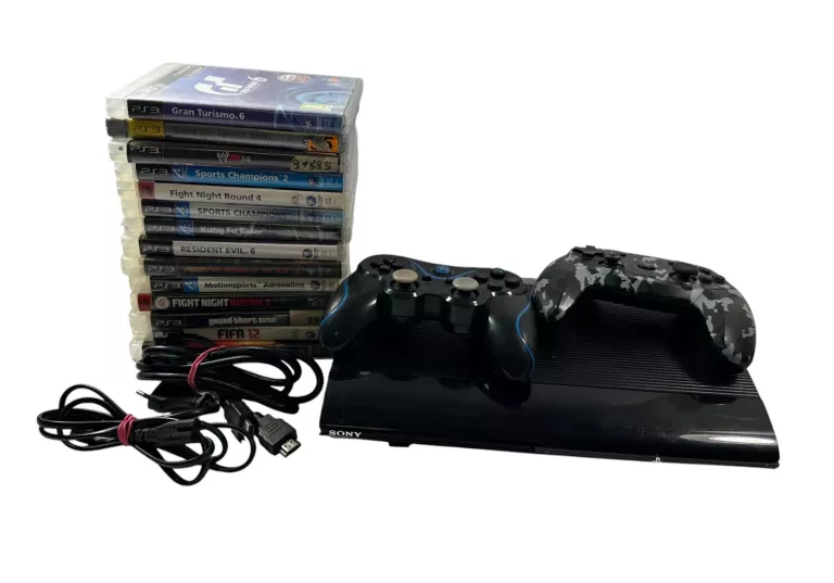 KONSOLA PS3 500GB SUPER ZESTAW!