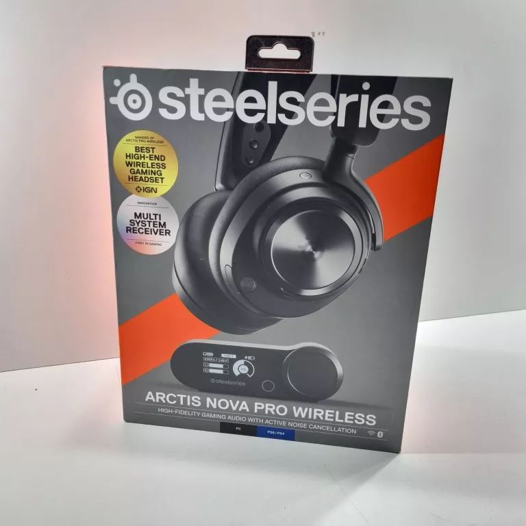 SŁUCHAWKI BEZPRZEWODOWE NAUSZNE STEELSERIES ARCTIS NOVA PRO WIRELESS
