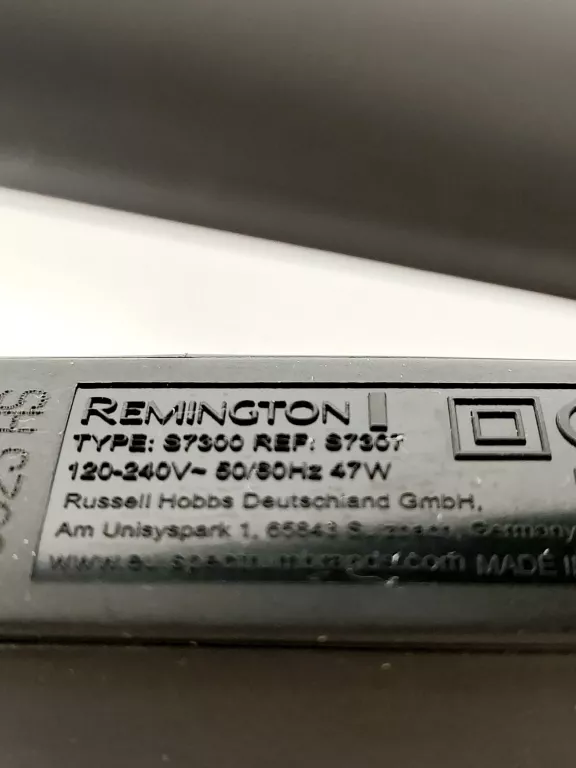 PROSTOWNICA REMINGTON S7300 AQUALISSE BEZ PUDEŁKA