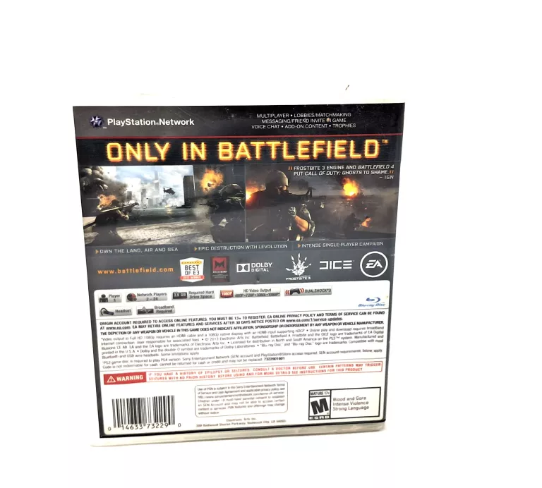 BATTLEFIELD 4 SONY PLAYSTATION 3 (PS3)