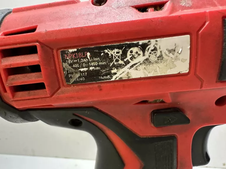 WKRĘTARKA NUTOOL RED NPK18LPL +ŁAD