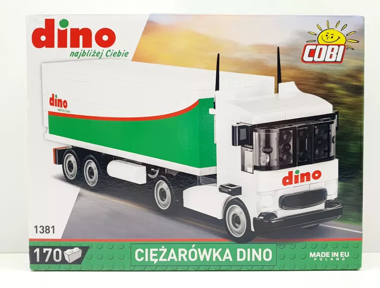 KLOCKI COBI CIĘŻARÓWKA DINO