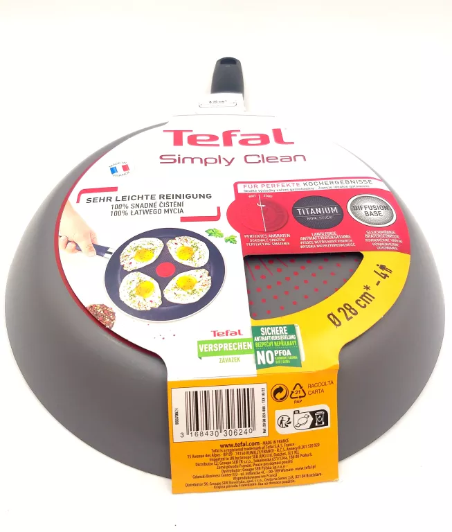PATELNIA TEFAL SIMPLY CLEAN 28CM