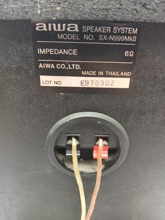WIEŻA AIWA NSX-V900 + 2X GŁOŚNIK AIWA USZKODZONE CD I TAPE