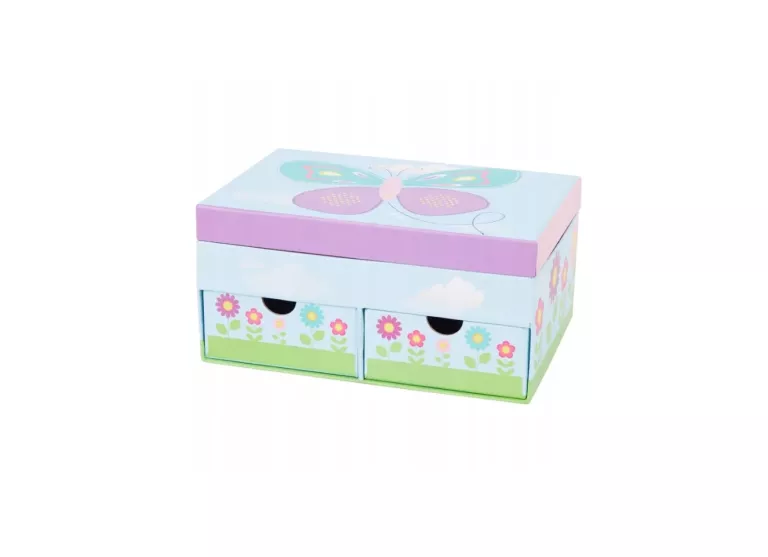 ZESTAW DIY SZKATUŁKA NA BIŻUTERIĘ 12X18X9CM