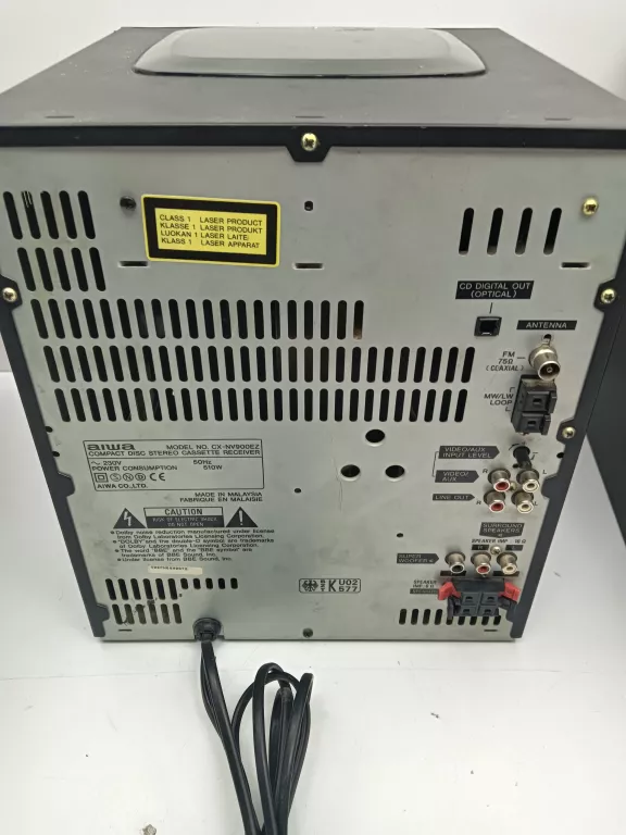 WIEŻA AIWA NSX-V900 + 2X GŁOŚNIK AIWA USZKODZONE CD I TAPE