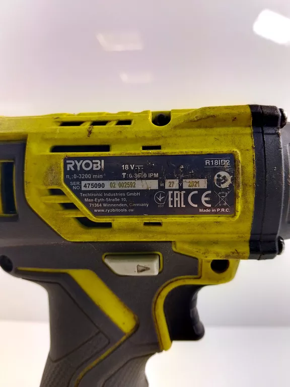 ZAKRĘTARKA UDAROWA RYOBI R18ID2