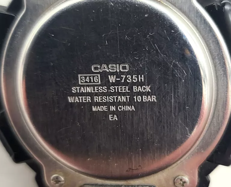 ZEGAREK CASIO W-735H
