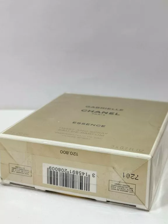 CHANEL GABRIELLE ESSENCE 3X20ML EAU DE PARFUM