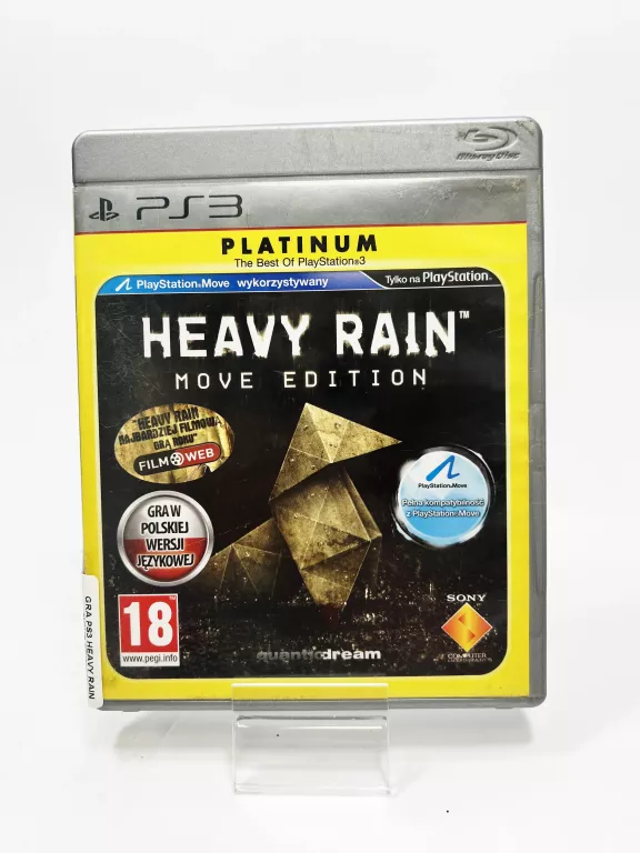 GRA PS3 HEAVY RAIN MOVE EDITION