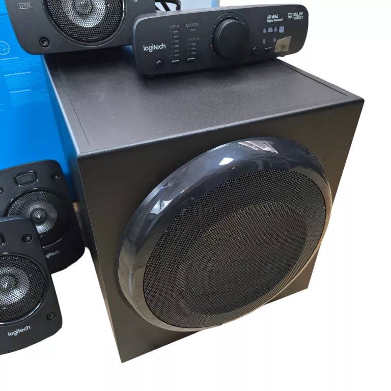 GŁOŚNIKI LOGITECH Z906 5.1 SURROUND SOUND / KOMPLET