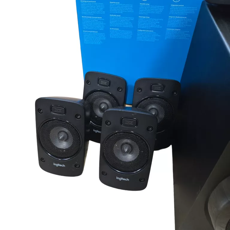 GŁOŚNIKI LOGITECH Z906 5.1 SURROUND SOUND / KOMPLET