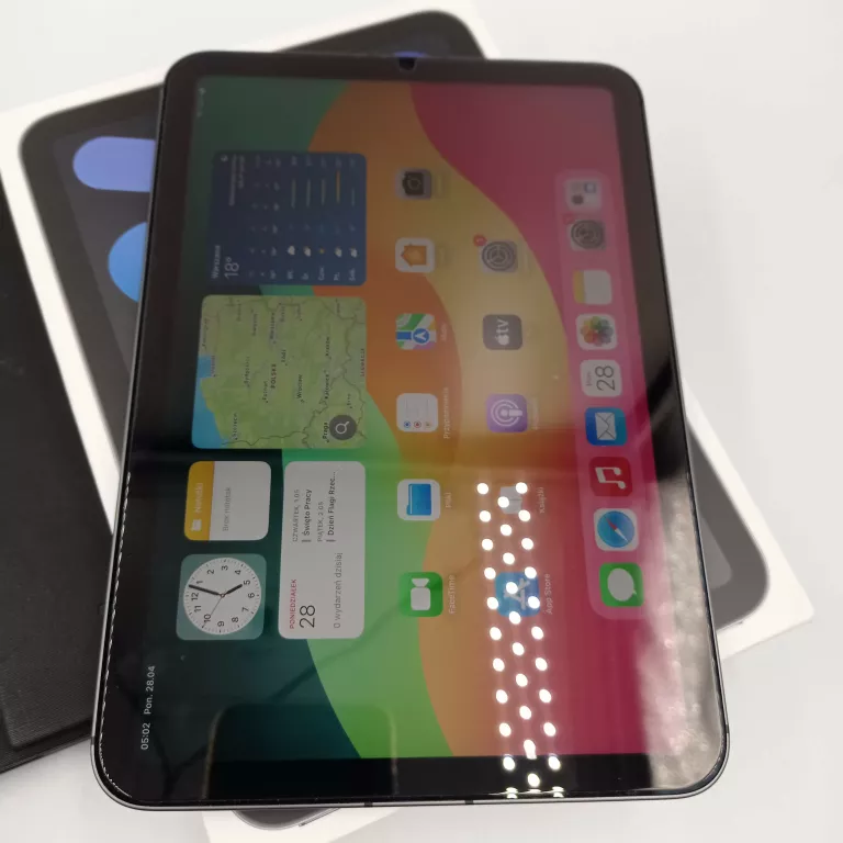 APPLE IPAD MINI 64GB A15 WI-FI CELLULAR 5G LTE SZARY GPS @OKAZJA!