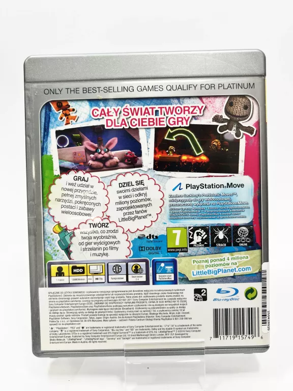 GRA PS3 LITTLE BIG PLANET 2