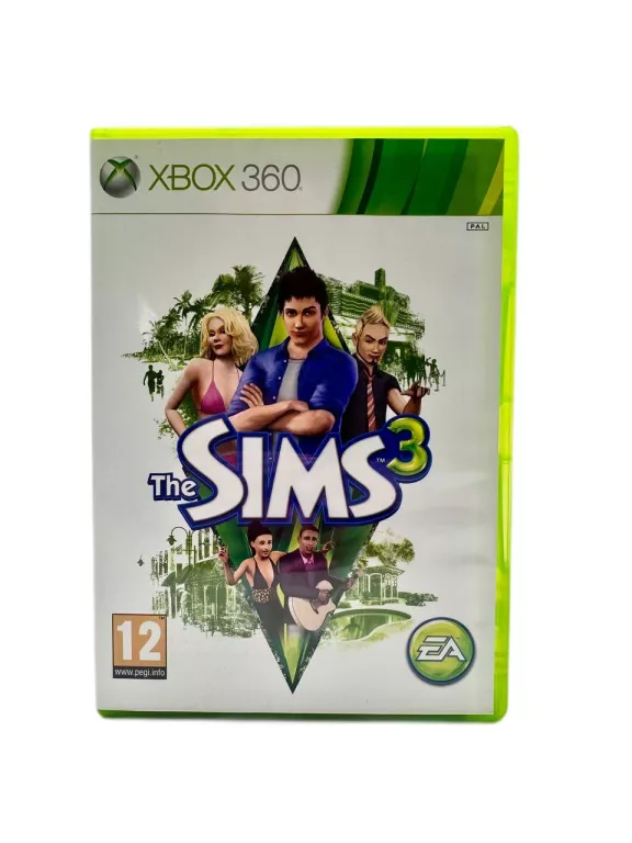 GRA THE SIMS 3 MICROSOFT XBOX 360