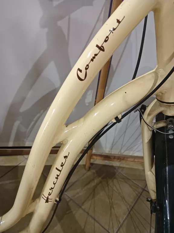 ROWER HERCULES COMFORT DAMSKI BEŻOWY