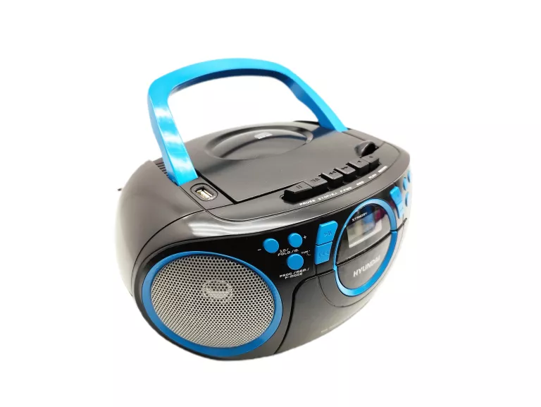 BOOMBOX PRZENOŚNY HYUNDAI 788N USB AUX CD MP3 WYŚWIETLACZ RADIO FM CYFROWE