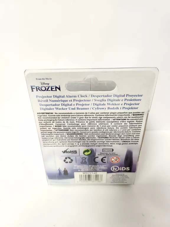BUDZIK ZEGAR KOSTKA FROZEN HIT DLA DZIECI