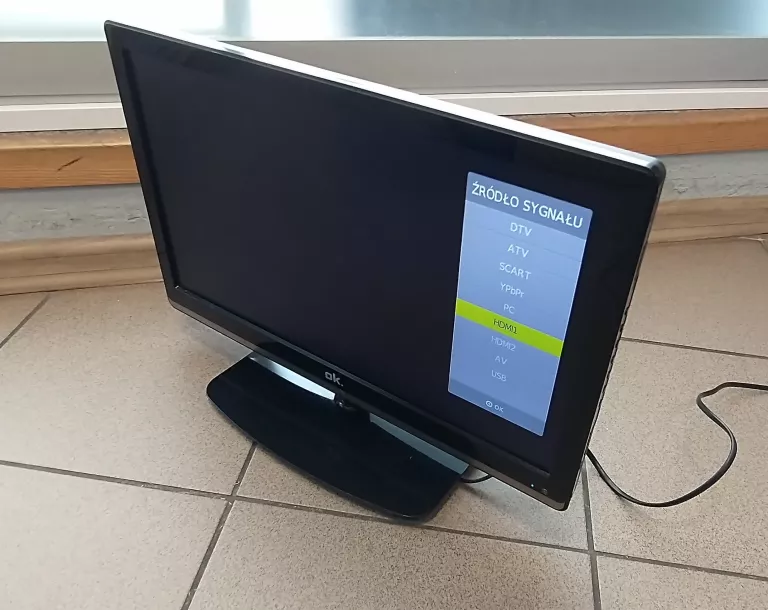 TELEWIZOR OK 19" LED TV +PILOT